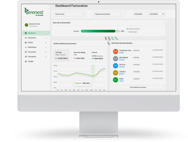 Serenest - Facturation